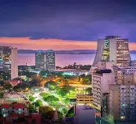 Porto Alegre city view